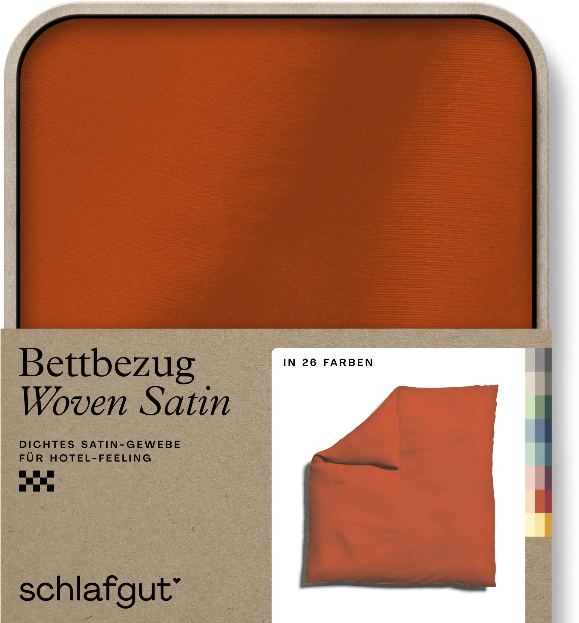 Schlafgut Bettbezug »Woven Satin«, (1 St.) von Schlafgut