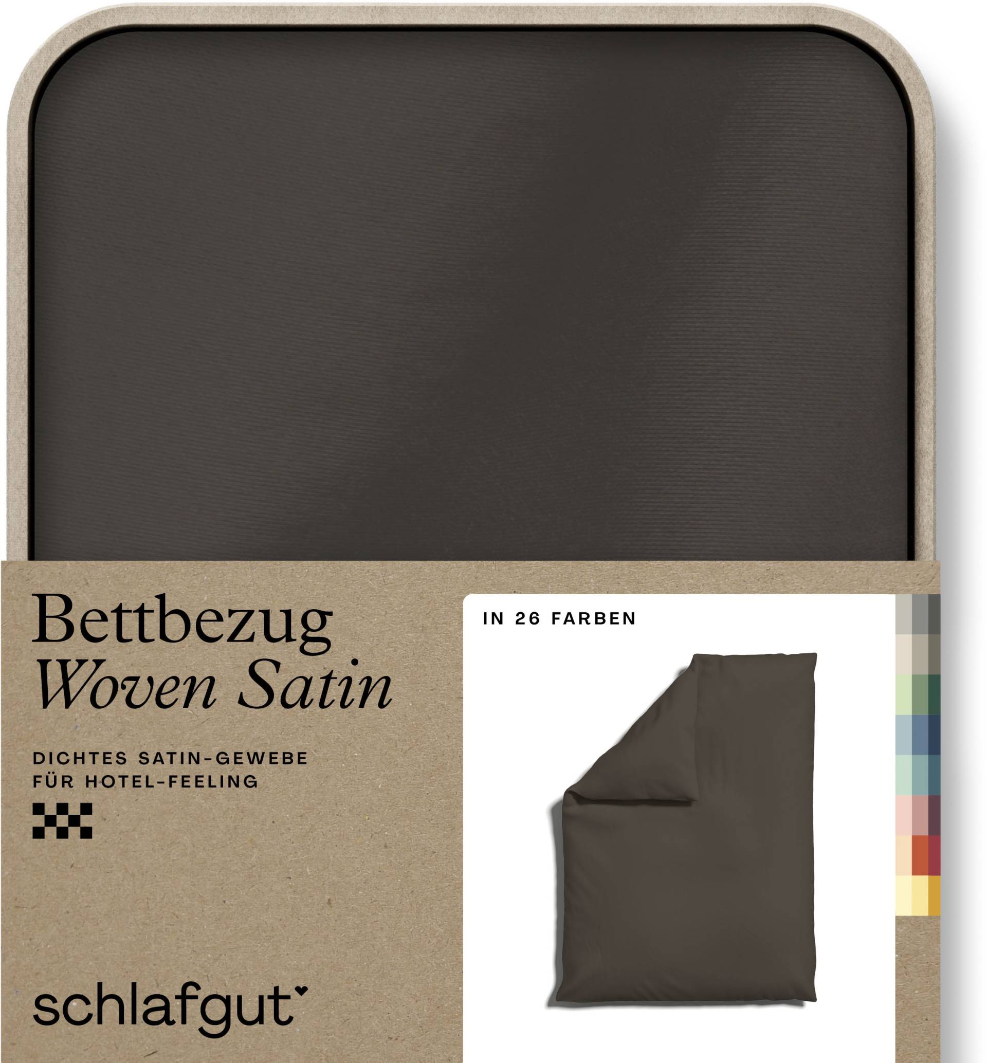 Schlafgut Bettbezug »Woven Satin«, (1 St.) von Schlafgut