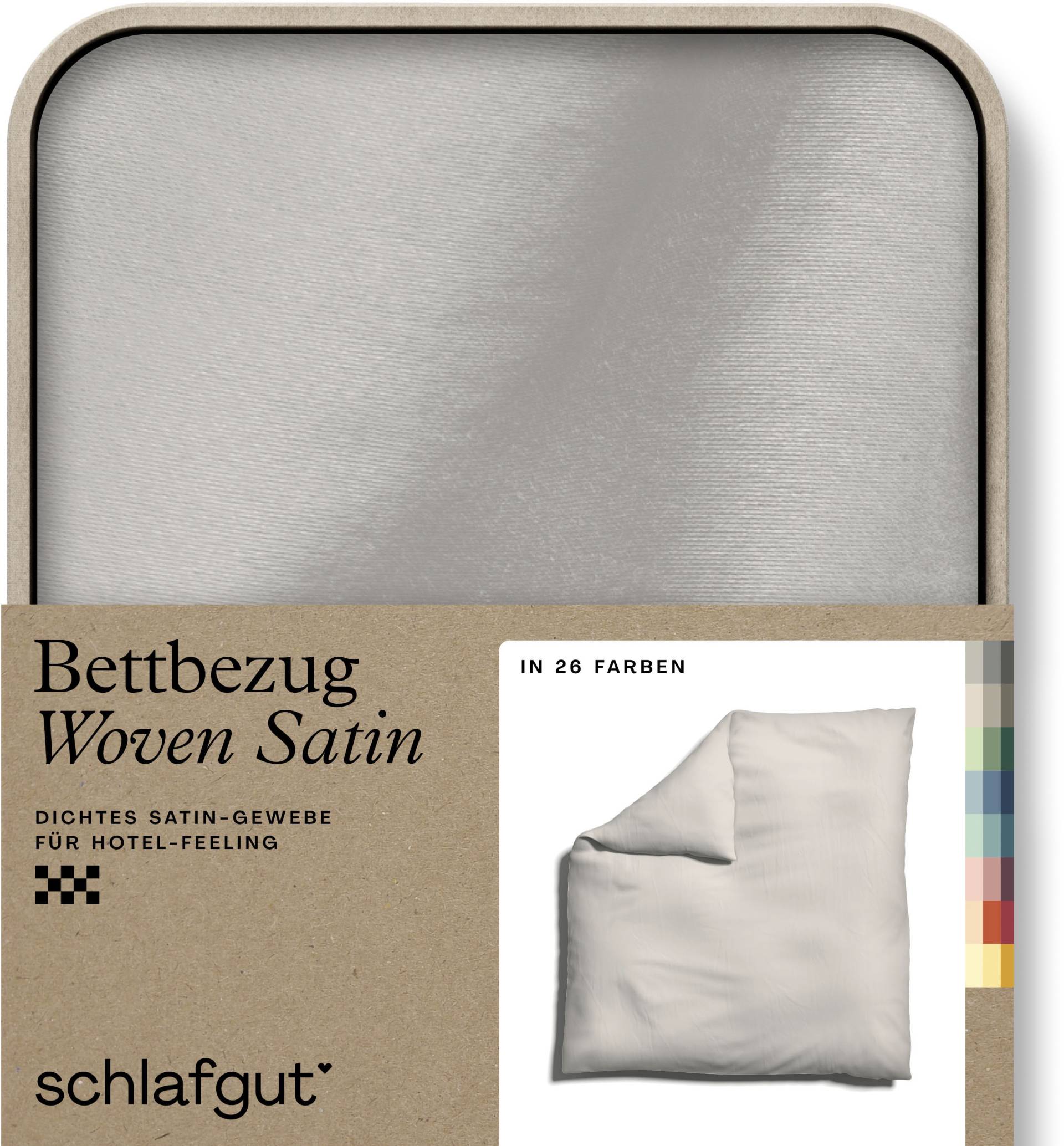 Schlafgut Bettbezug »Woven Satin«, (1 St.) von Schlafgut