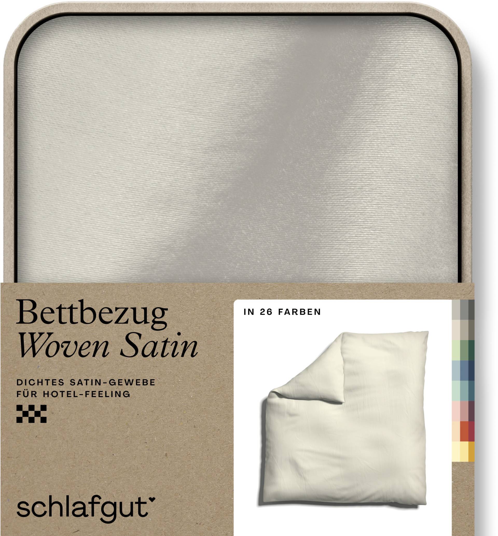 Schlafgut Bettbezug »Woven Satin«, (1 St.) von Schlafgut