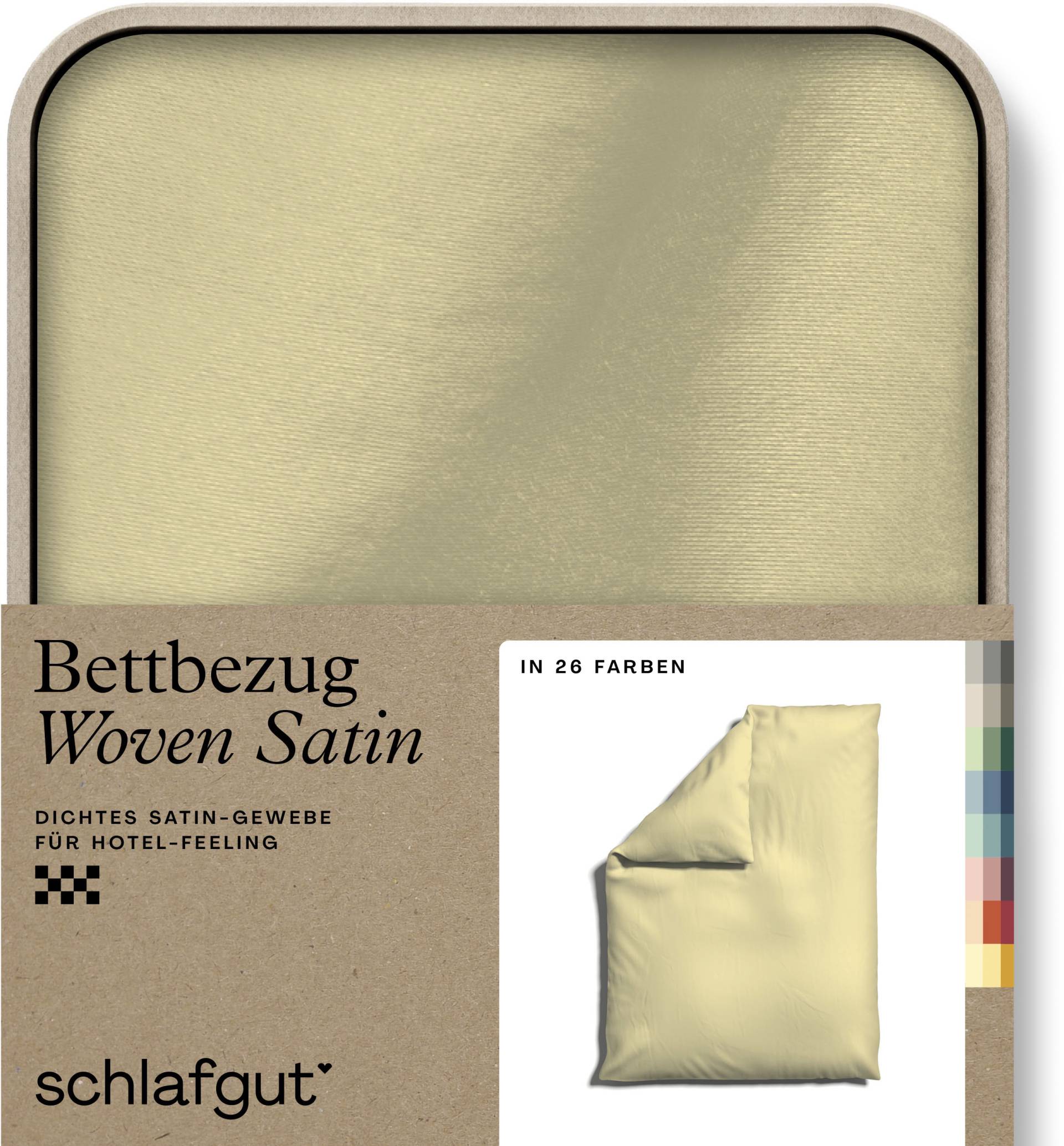 Schlafgut Bettbezug »Woven Satin«, (1 St.) von Schlafgut