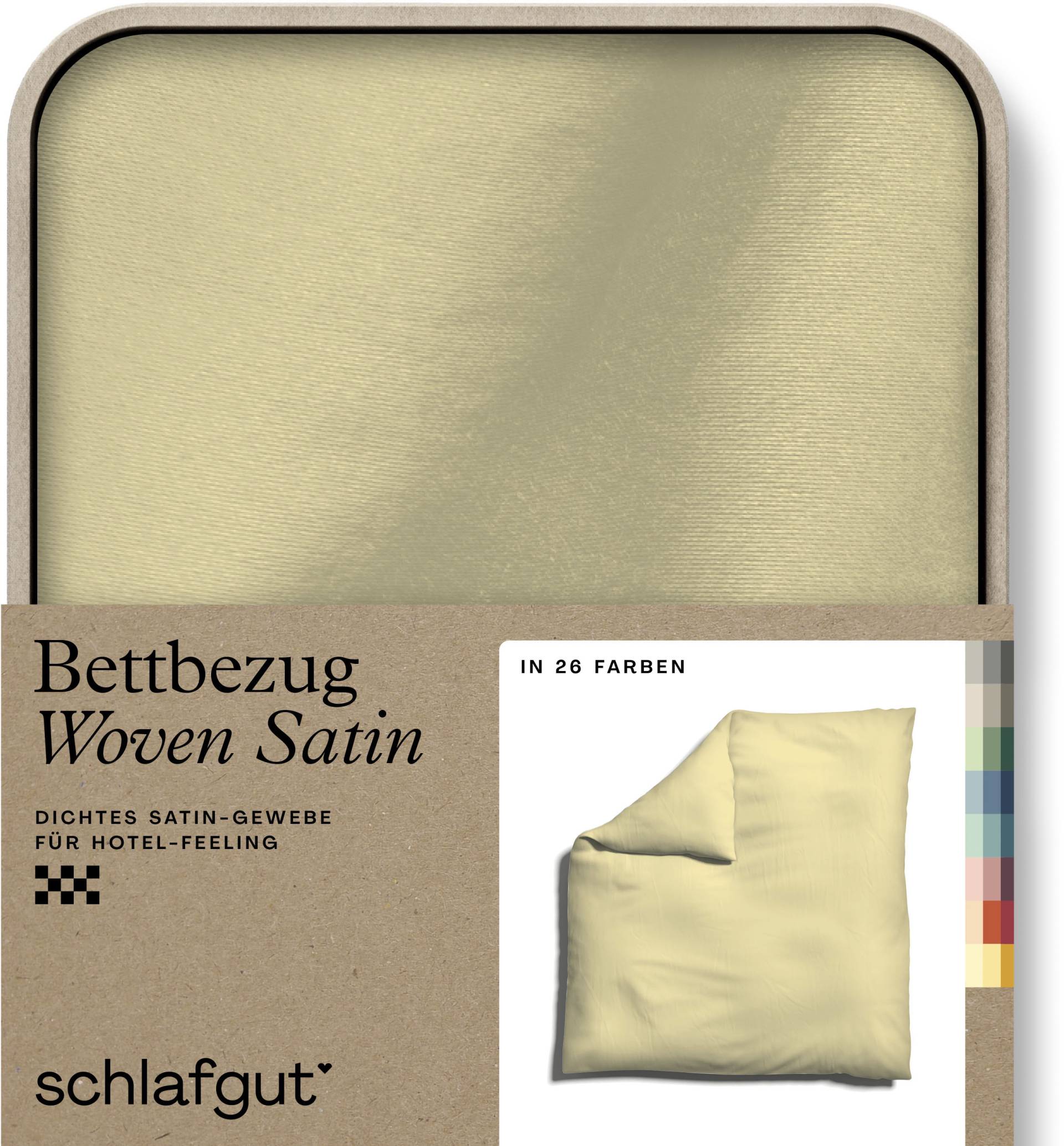 Schlafgut Bettbezug »Woven Satin«, (1 St.) von Schlafgut