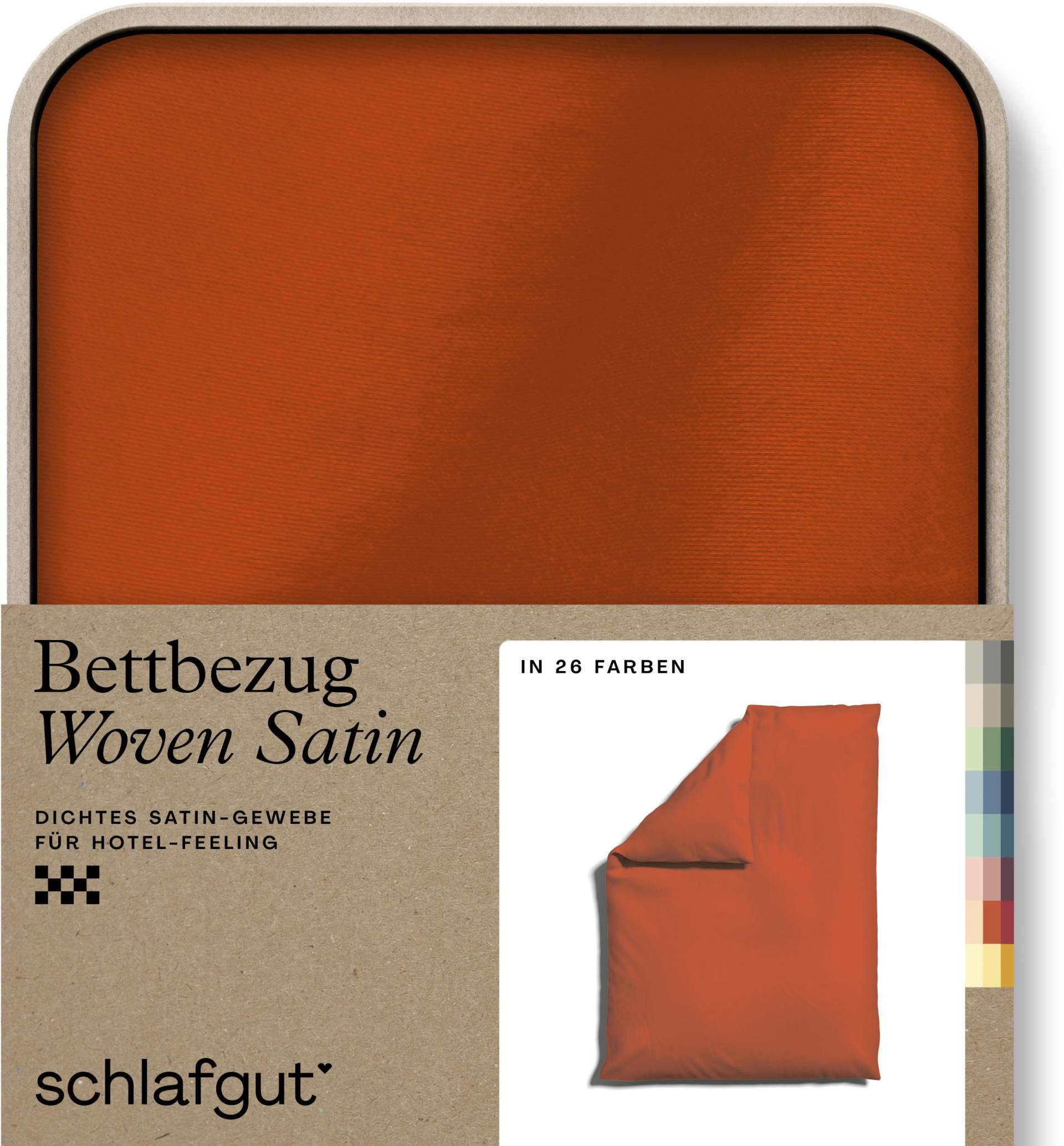 Schlafgut Bettbezug »Woven Satin«, (1 St.) von Schlafgut