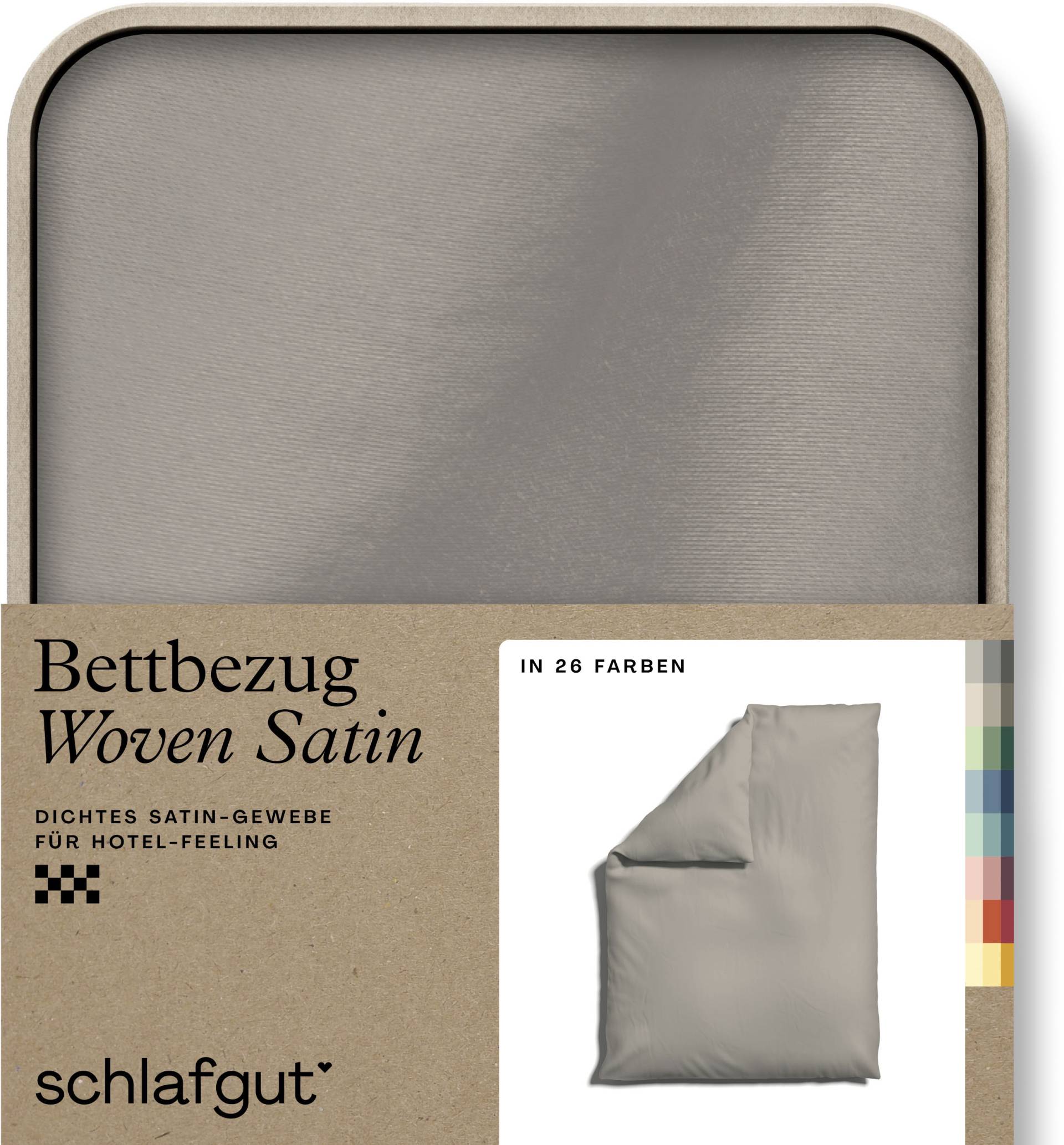 Schlafgut Bettbezug »Woven Satin«, (1 St.) von Schlafgut