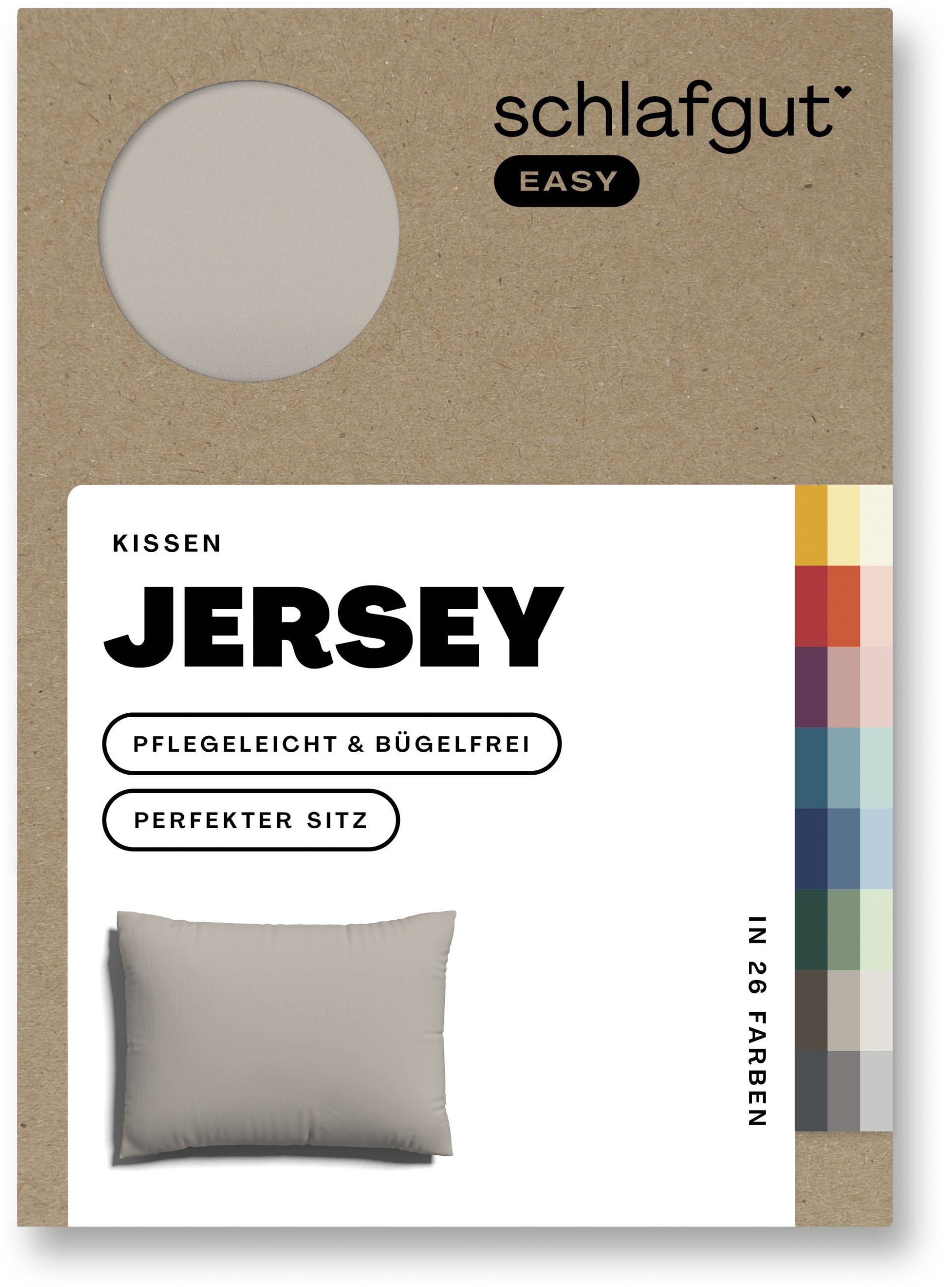 Schlafgut Kissenbezug »EASY Jersey«, (1 St.) von Schlafgut