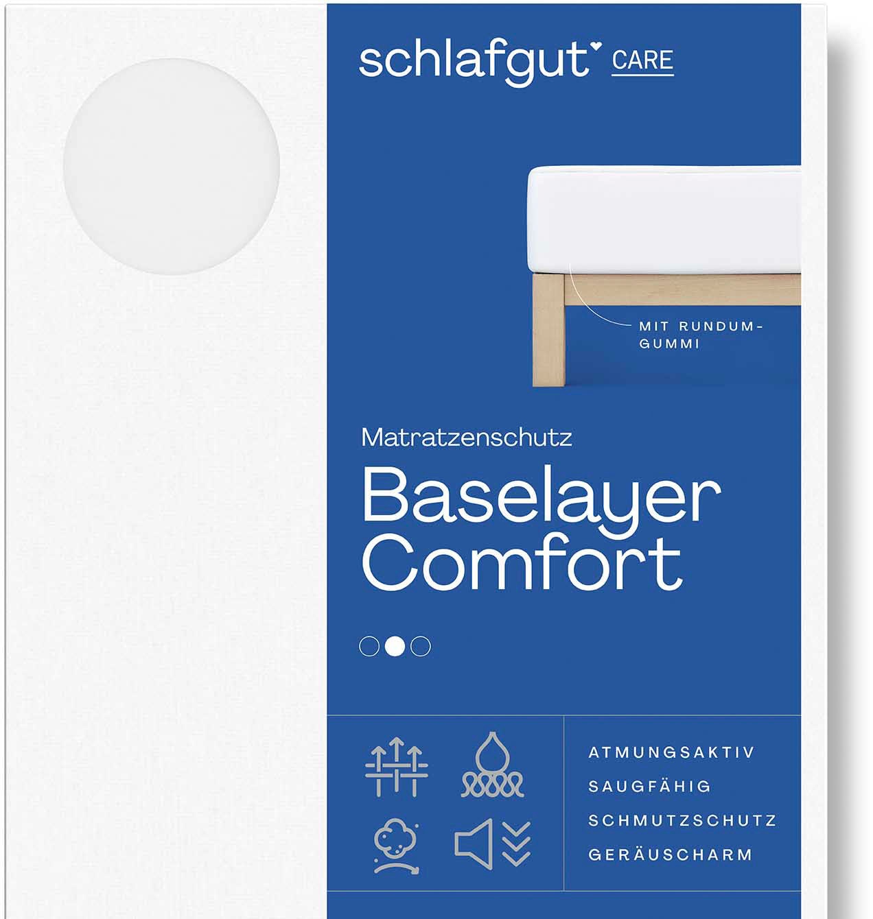 Schlafgut Matratzenauflage »Baselayer Matratzenschutz Comfort«, (1 St.) von Schlafgut