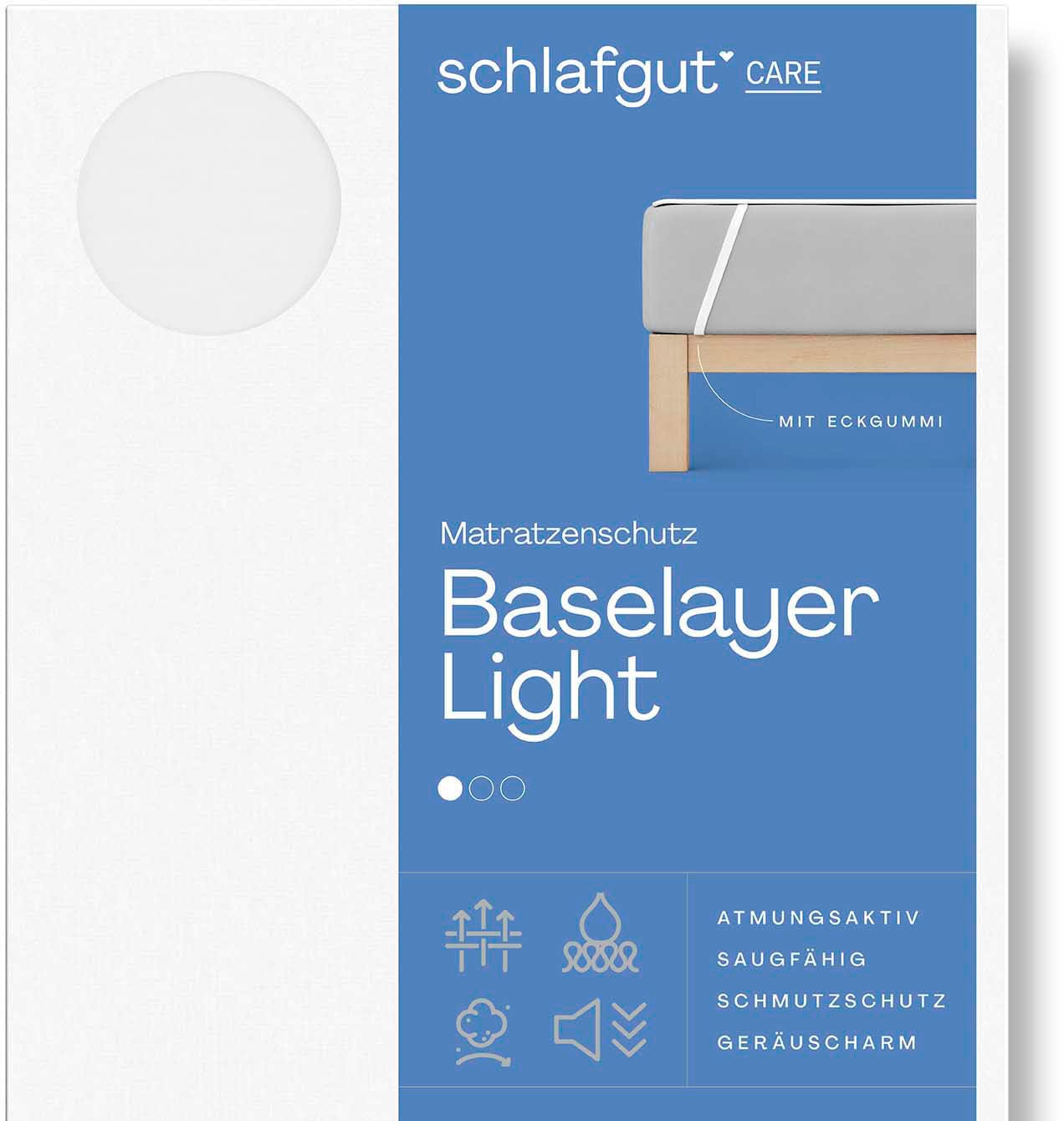 Schlafgut Matratzenauflage »Baselayer Matratzenschutz Light«, (1 St.) von Schlafgut