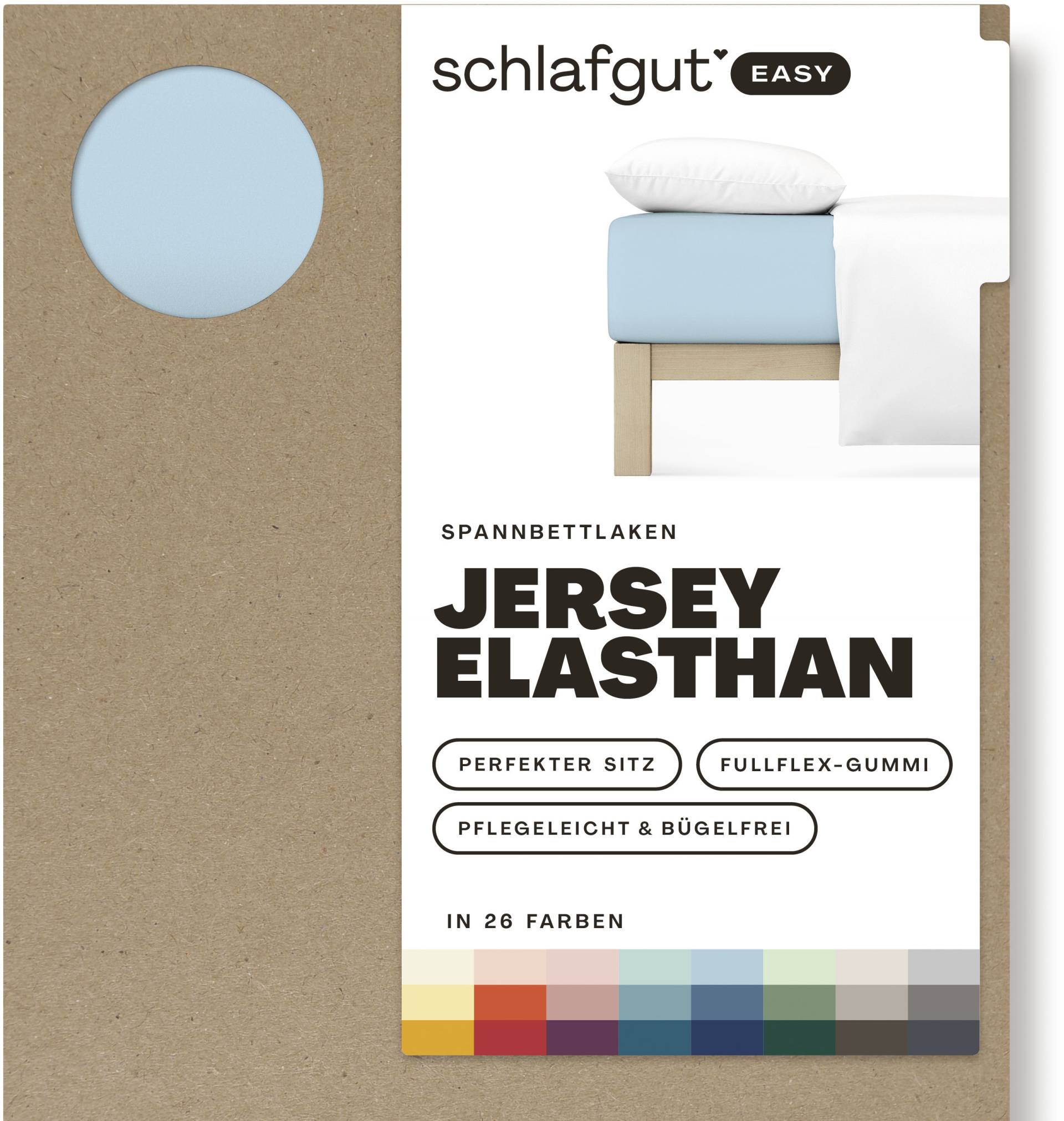 Schlafgut Spannbettlaken »EASY Jersey Elasthan« von Schlafgut