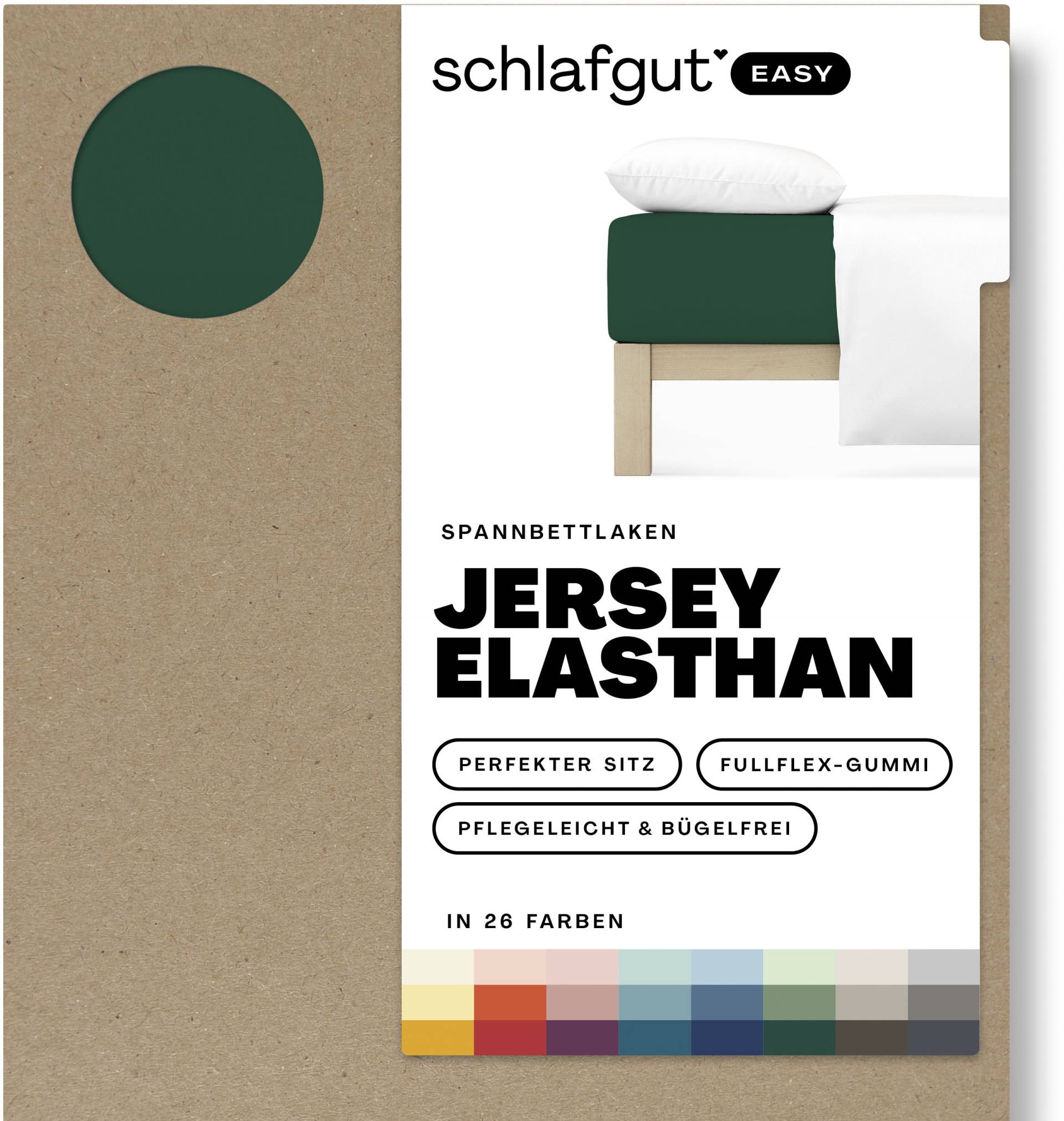 Schlafgut Spannbettlaken »EASY Jersey Elasthan« von Schlafgut