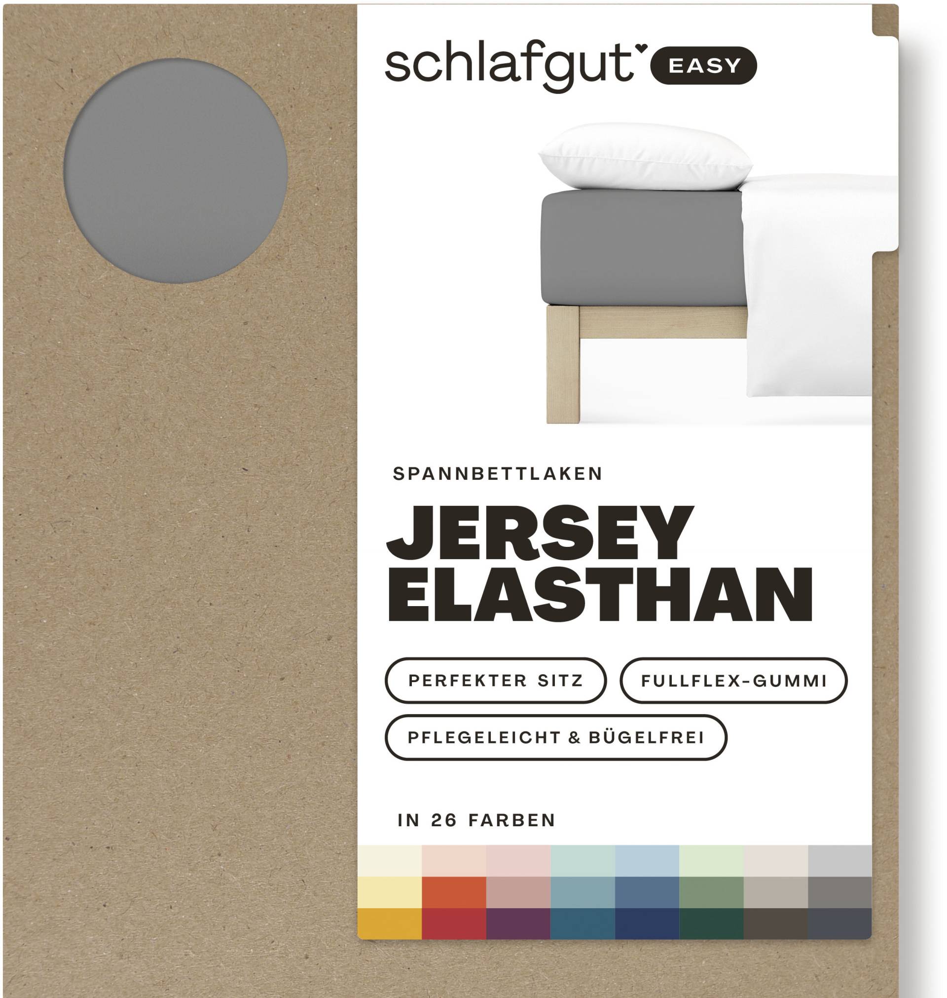 Schlafgut Spannbettlaken »EASY Jersey Elasthan« von Schlafgut