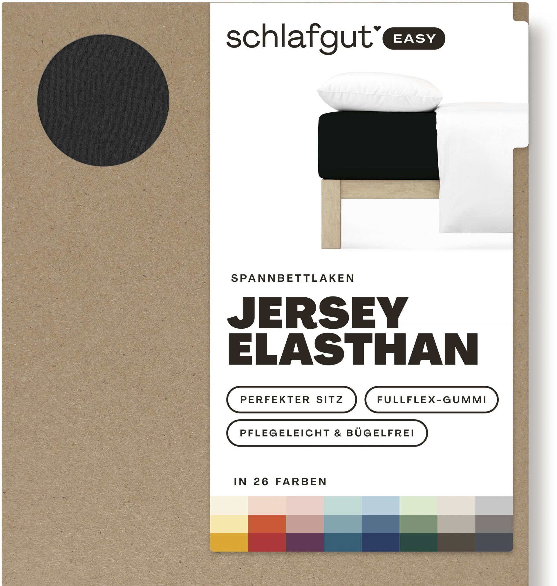 Schlafgut Spannbettlaken »EASY Jersey Elasthan« von Schlafgut