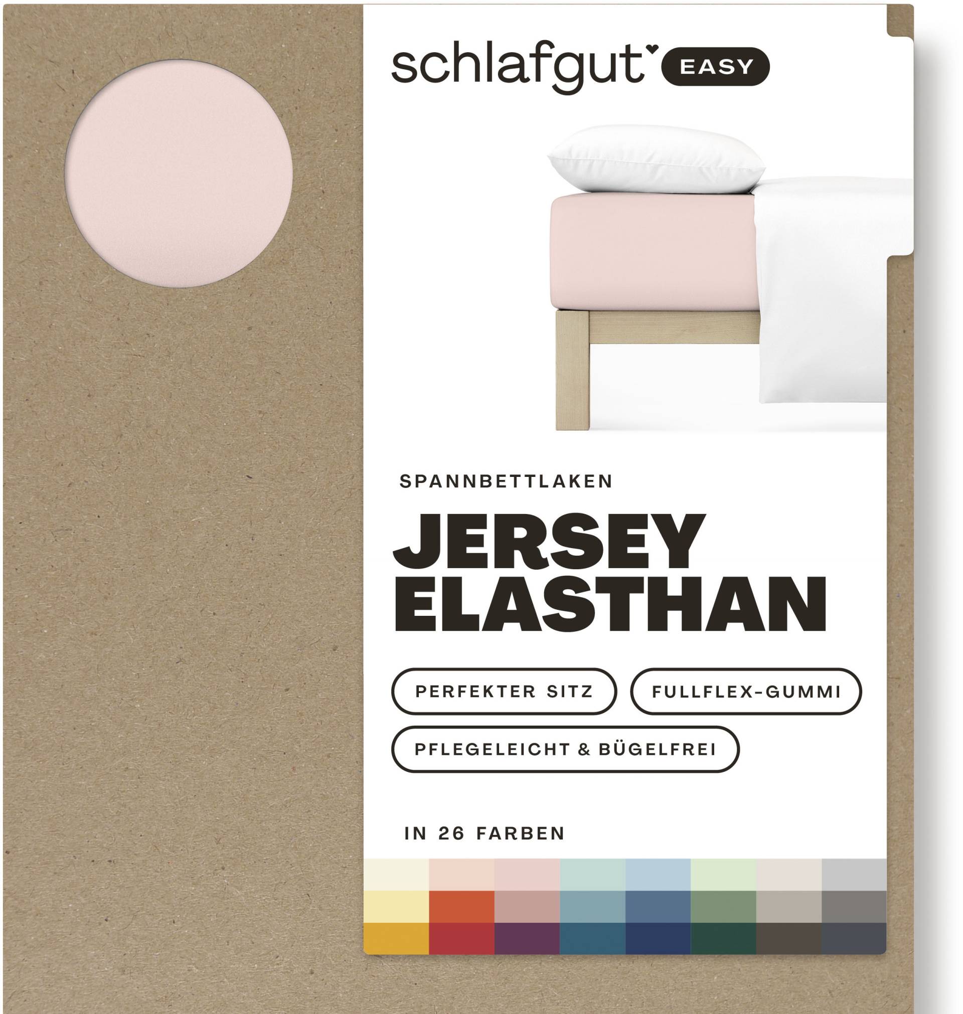 Schlafgut Spannbettlaken »EASY Jersey Elasthan« von Schlafgut