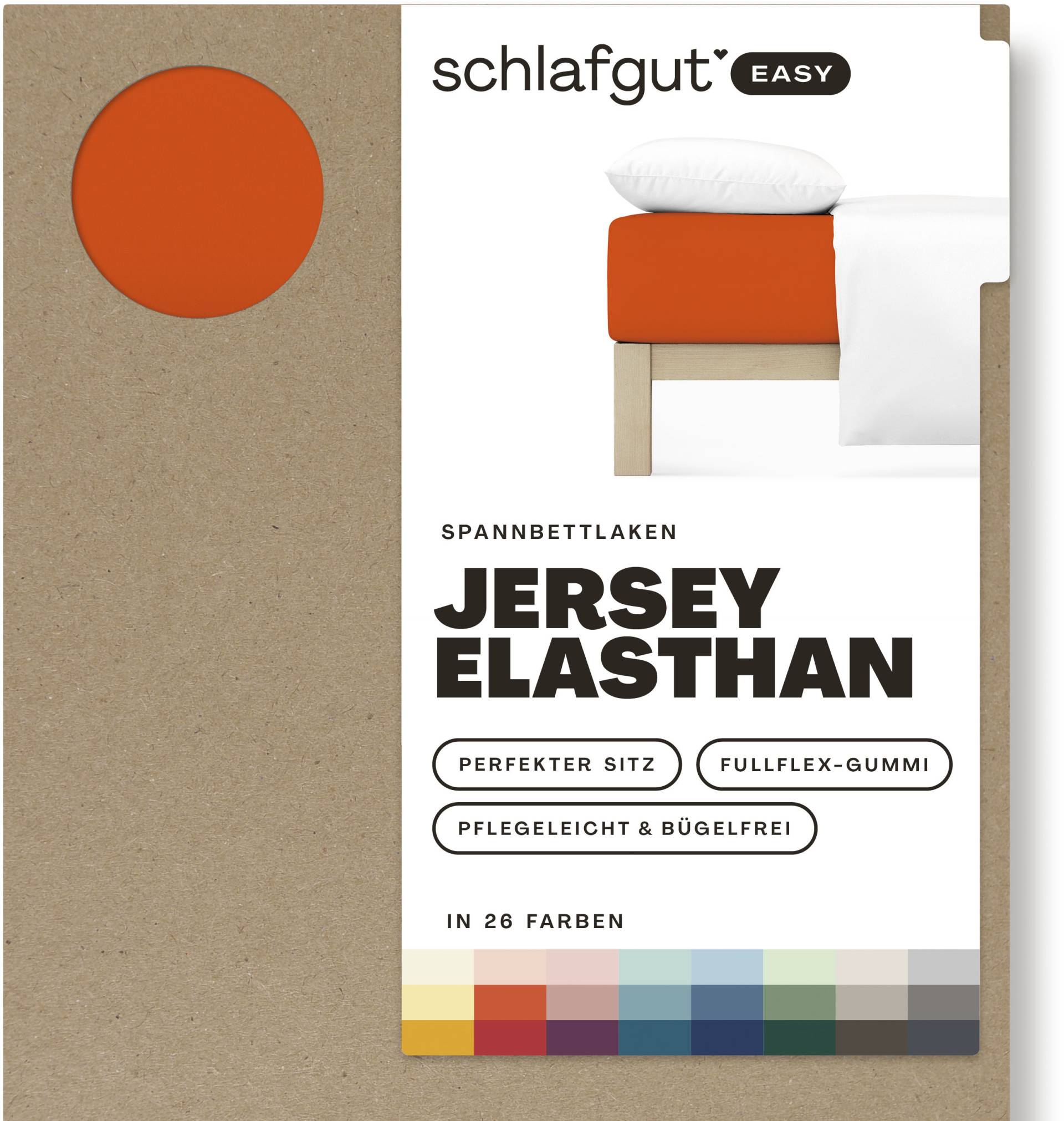 Schlafgut Spannbettlaken »EASY Jersey Elasthan« von Schlafgut