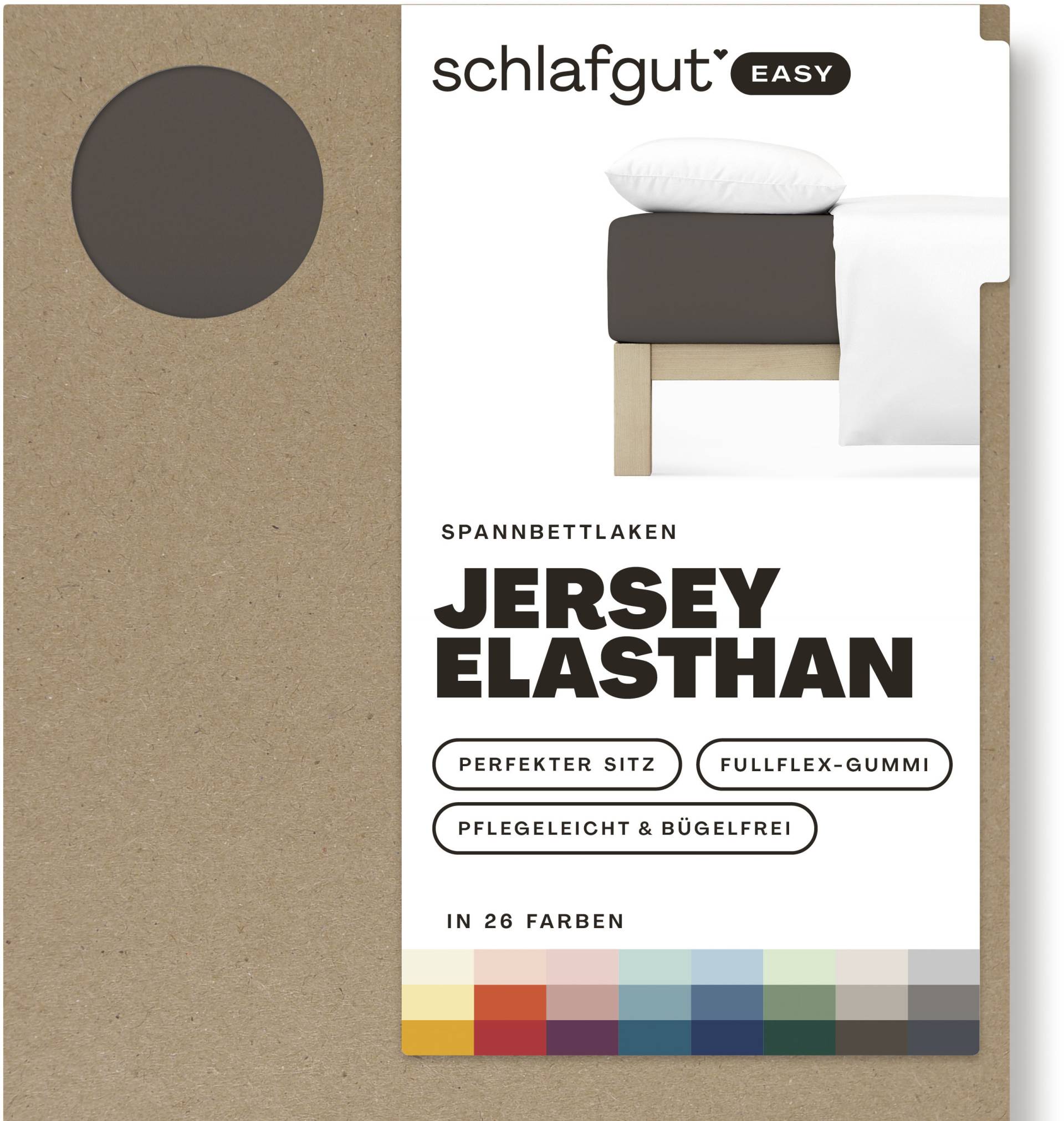 Schlafgut Spannbettlaken »EASY Jersey Elasthan« von Schlafgut