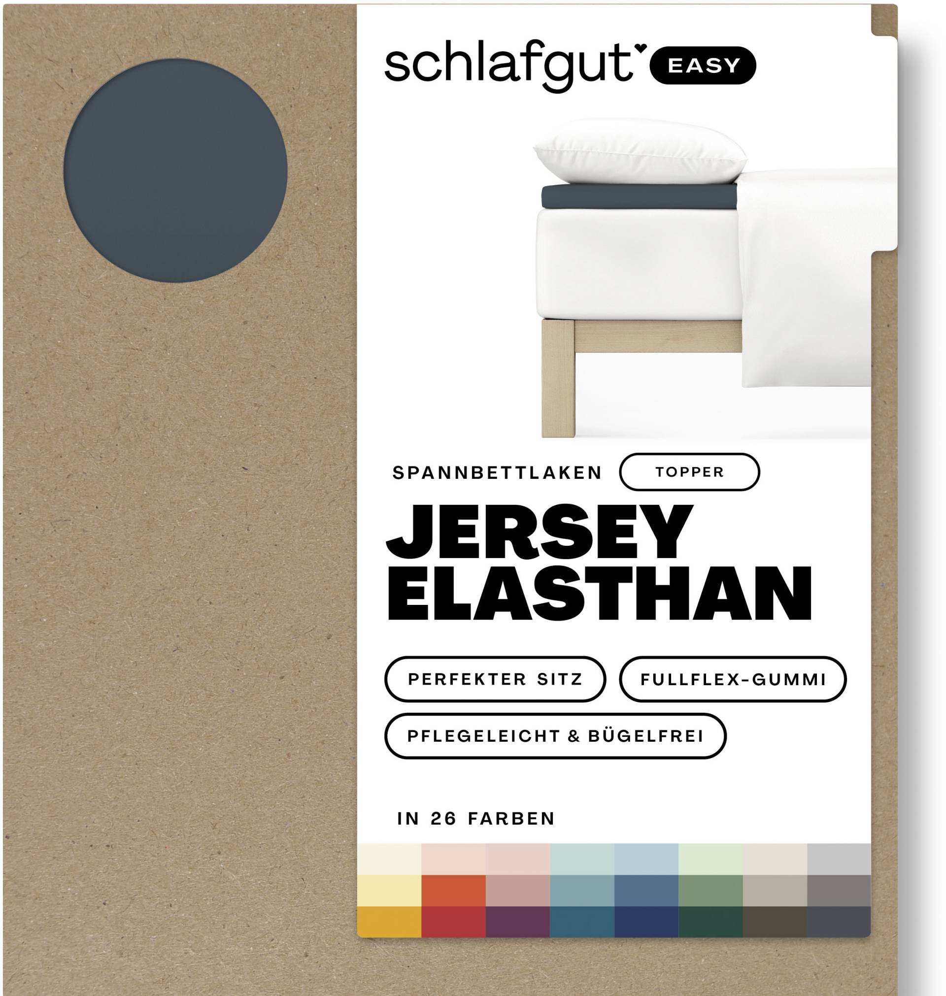 Schlafgut Spannbettlaken »EASY Jersey Elasthan Topper« von Schlafgut