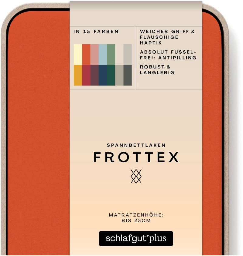 Schlafgut Spannbettlaken »Frottex« von Schlafgut