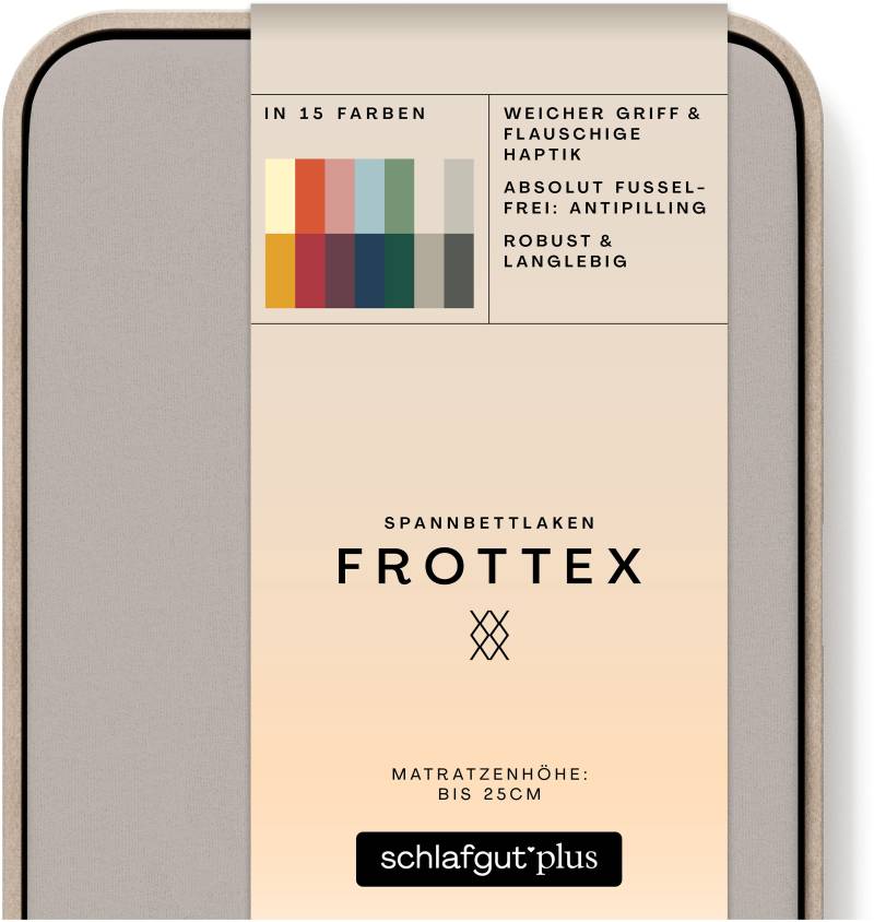 Schlafgut Spannbettlaken »Frottex« von Schlafgut