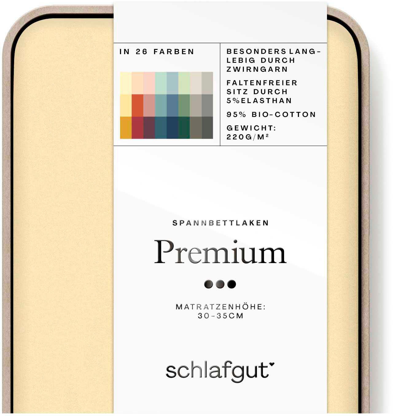 Schlafgut Spannbettlaken »Premium« von Schlafgut