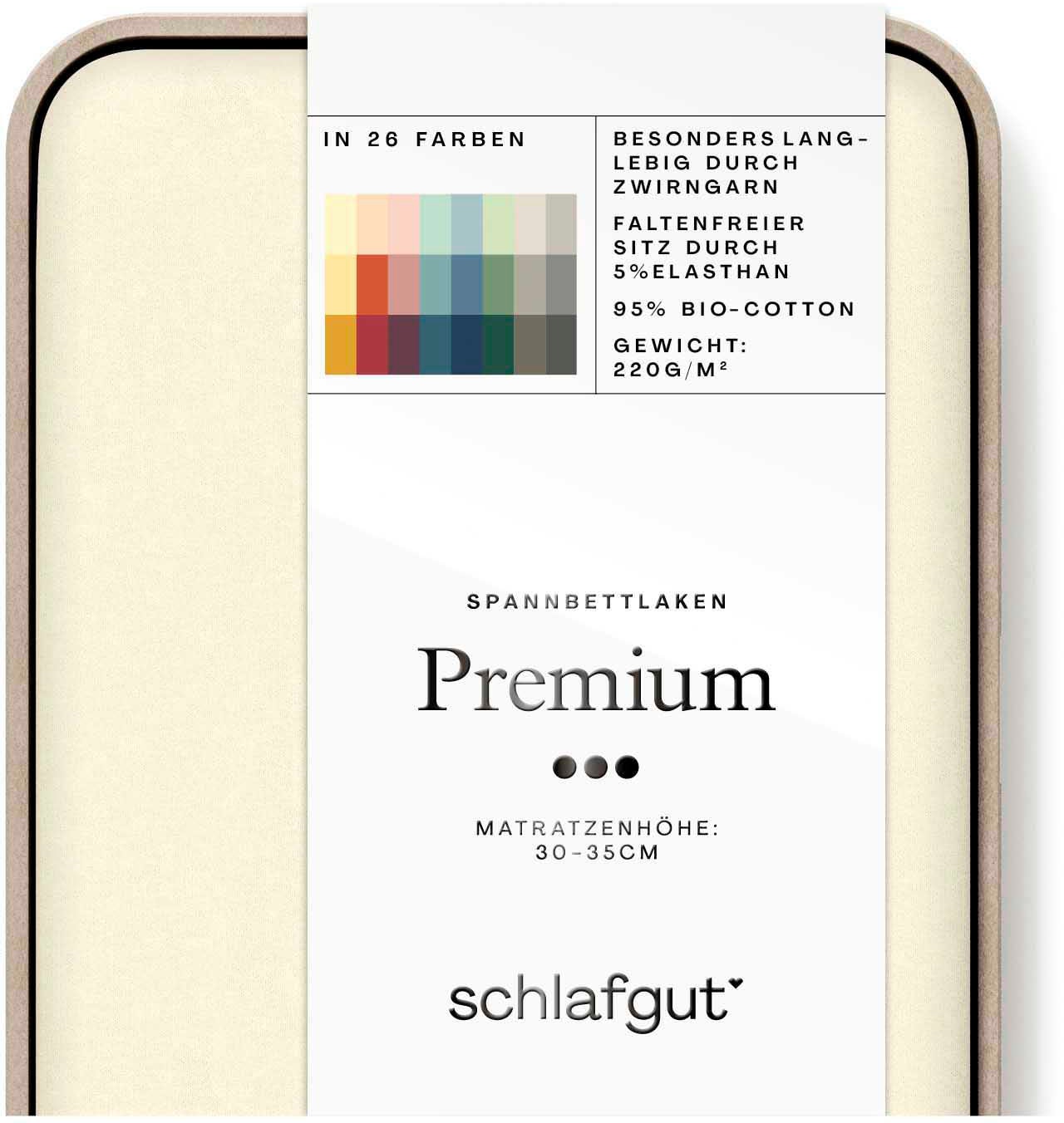 Schlafgut Spannbettlaken »Premium« von Schlafgut