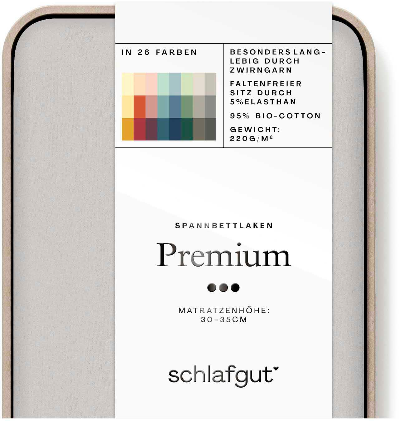 Schlafgut Spannbettlaken »Premium« von Schlafgut