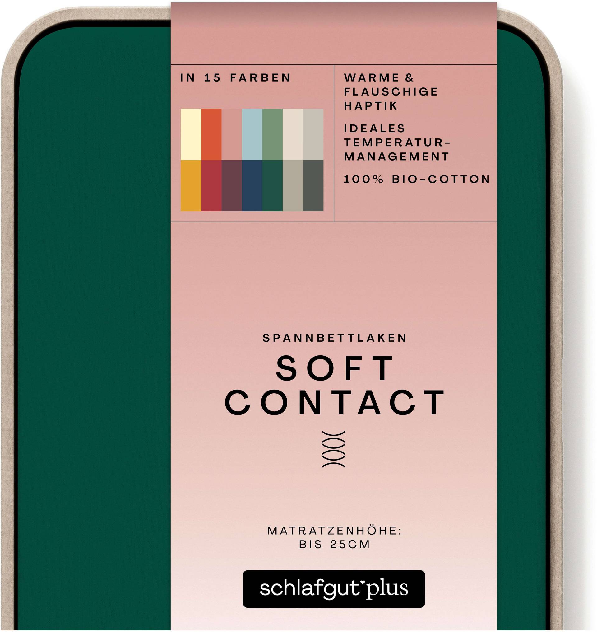 Schlafgut Spannbettlaken »Soft Contact« von Schlafgut