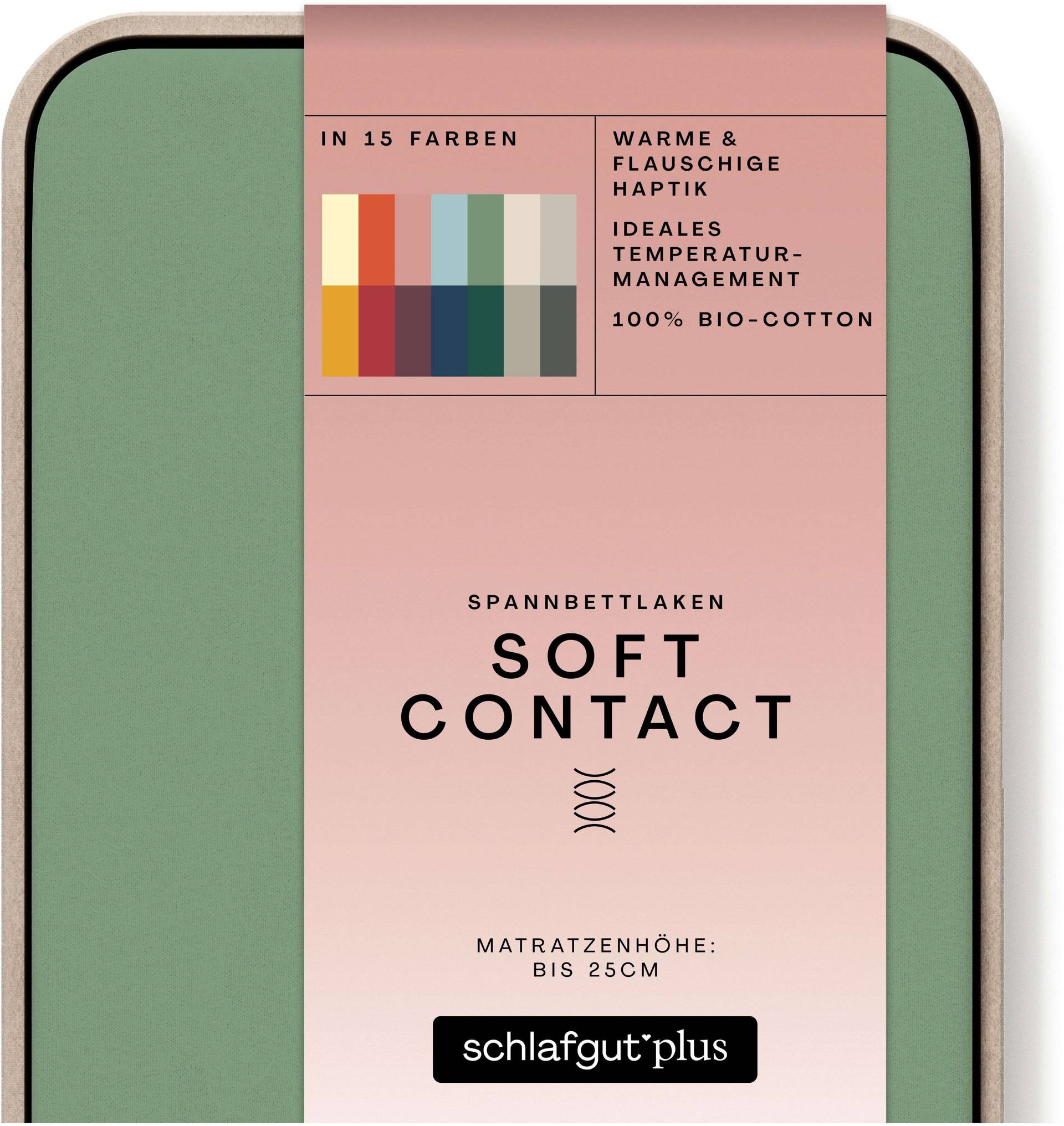 Schlafgut Spannbettlaken »Soft Contact« von Schlafgut