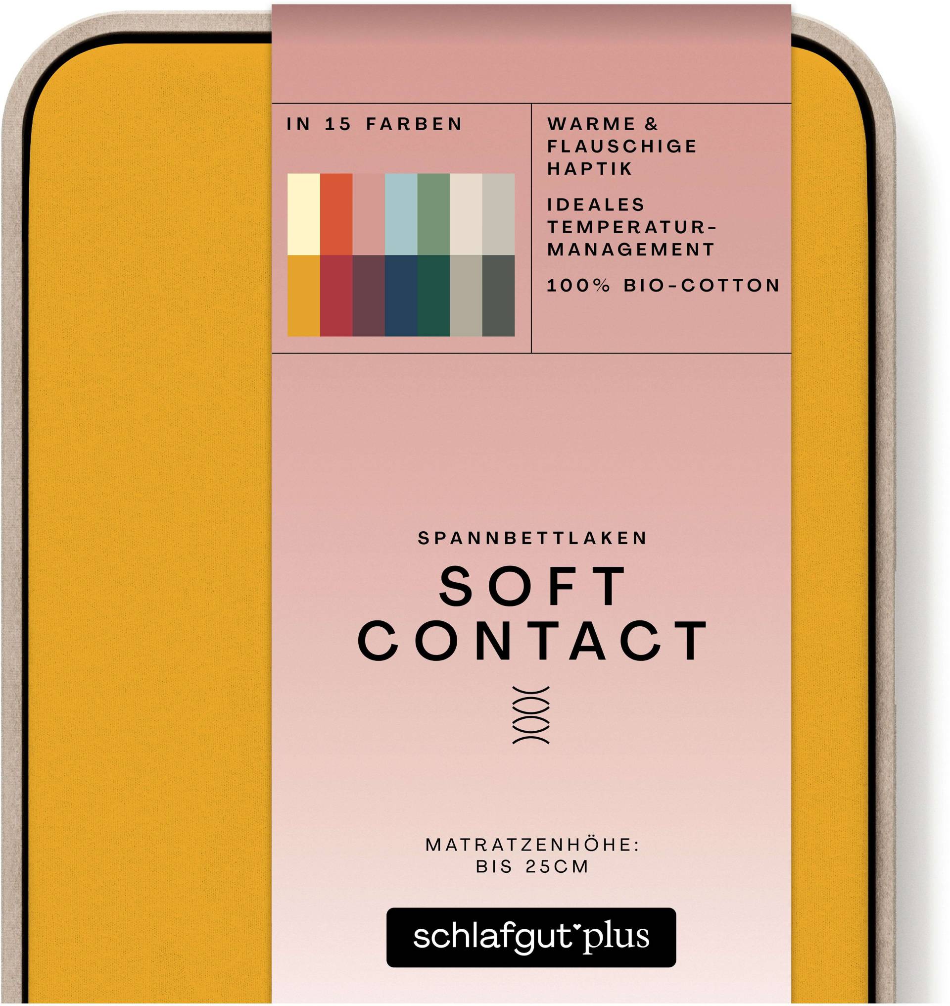 Schlafgut Spannbettlaken »Soft Contact« von Schlafgut