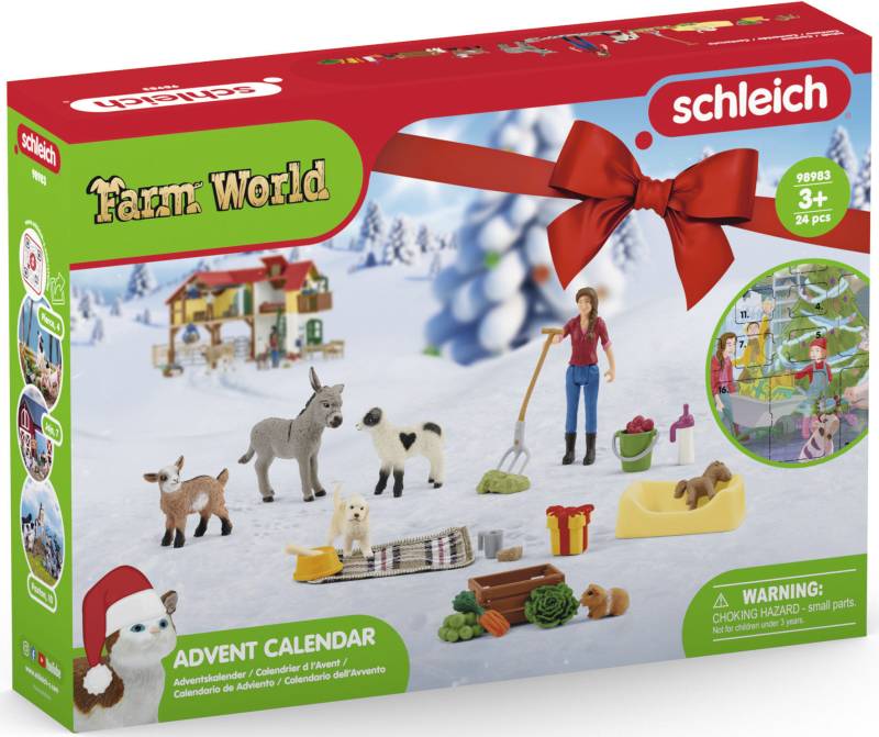 Schleich® Spielzeug-Adventskalender »FARM WORLD«, ab 3 Jahren von Schleich®