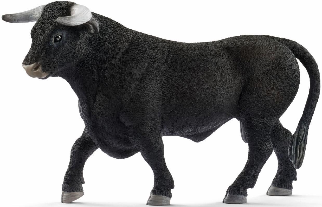 Schleich® Spielfigur »FARM WORLD, Schwarzer Stier (13875)« von Schleich®