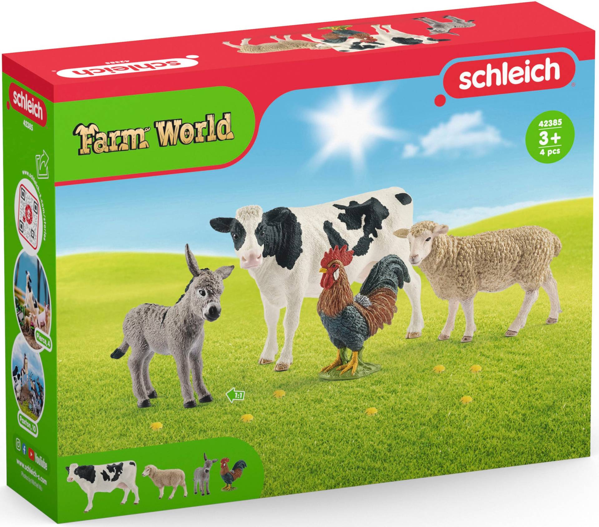 Schleich® Spielfigur »FARM WORLD, Starter Set (42385)«, (Set) von Schleich®