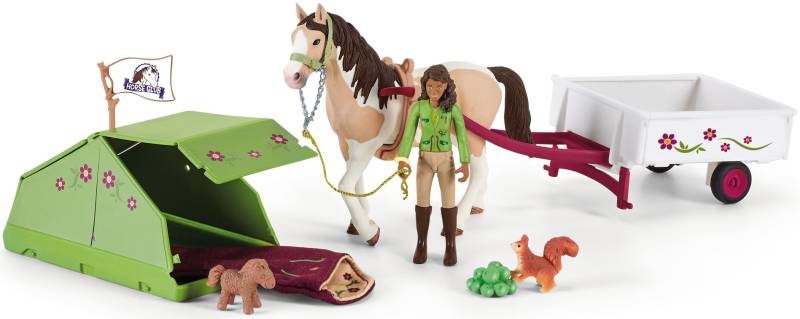 Schleich® Spielfigur »HORSE CLUB, Sarahs Campingausflug (42533)« von Schleich®