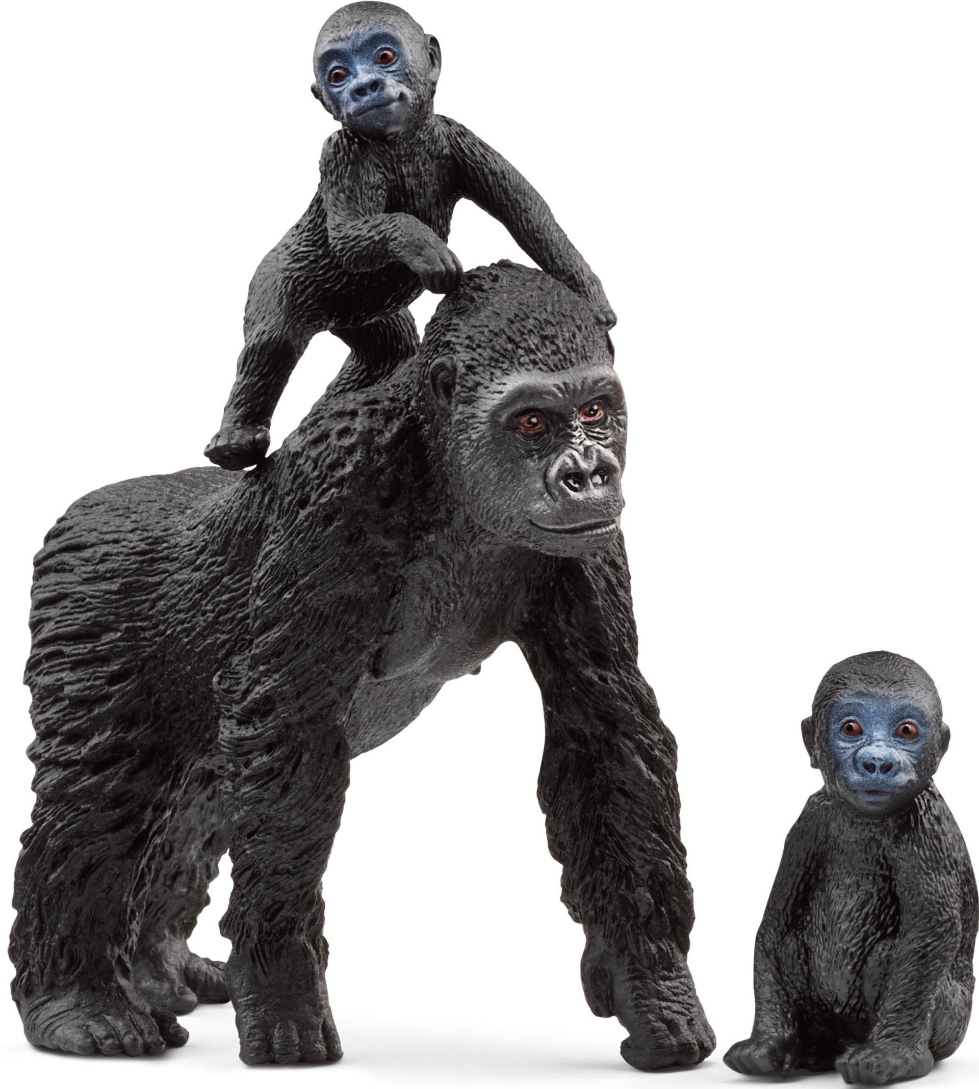 Schleich® Spielfigur »WILD LIFE, Flachland Gorilla Familie (42601)«, (Set, 3 tlg.) von Schleich®