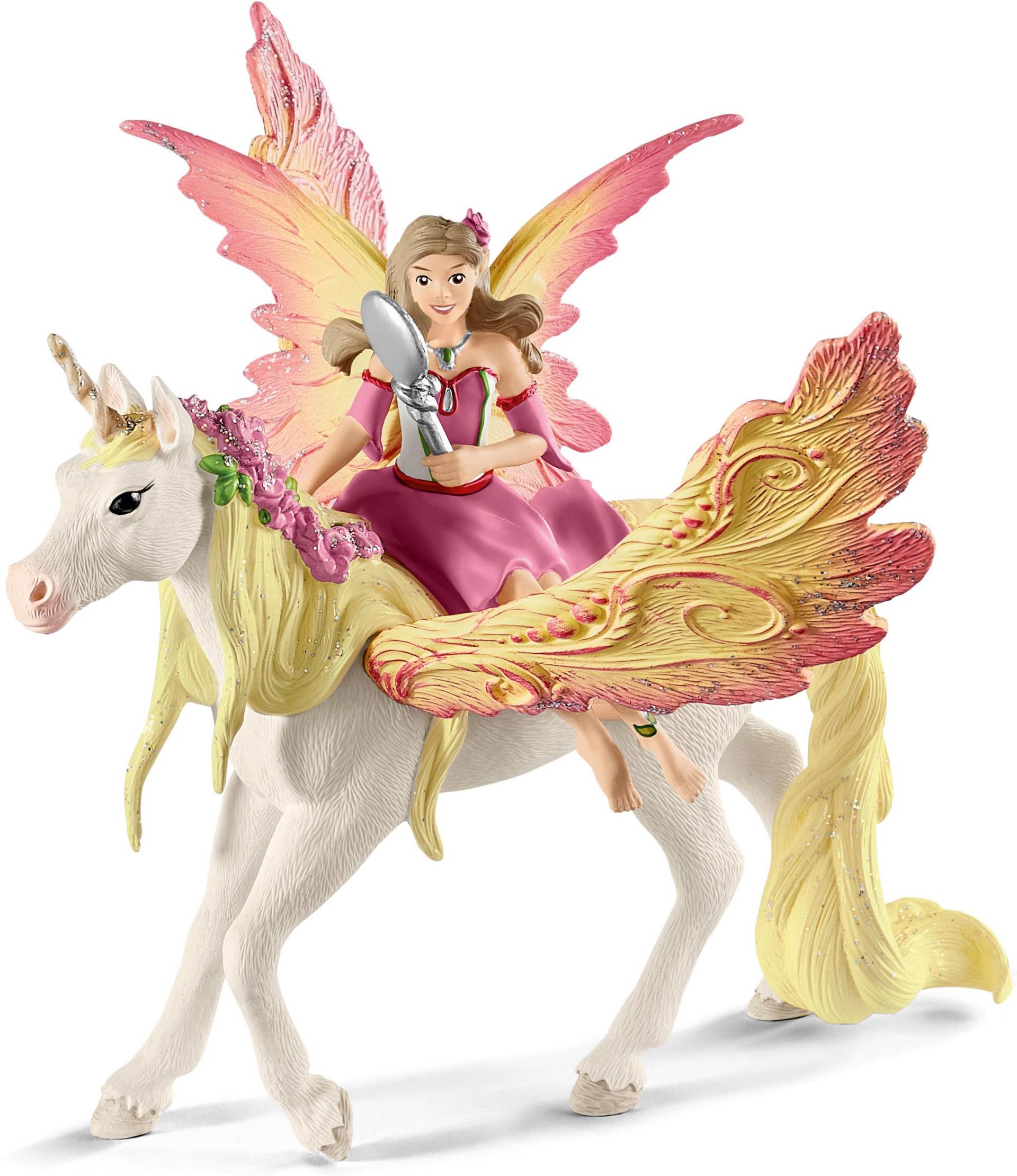 Schleich® Spielfigur »BAYALA®, Feya mit Pegasus-Einhorn (70568)« von Schleich®