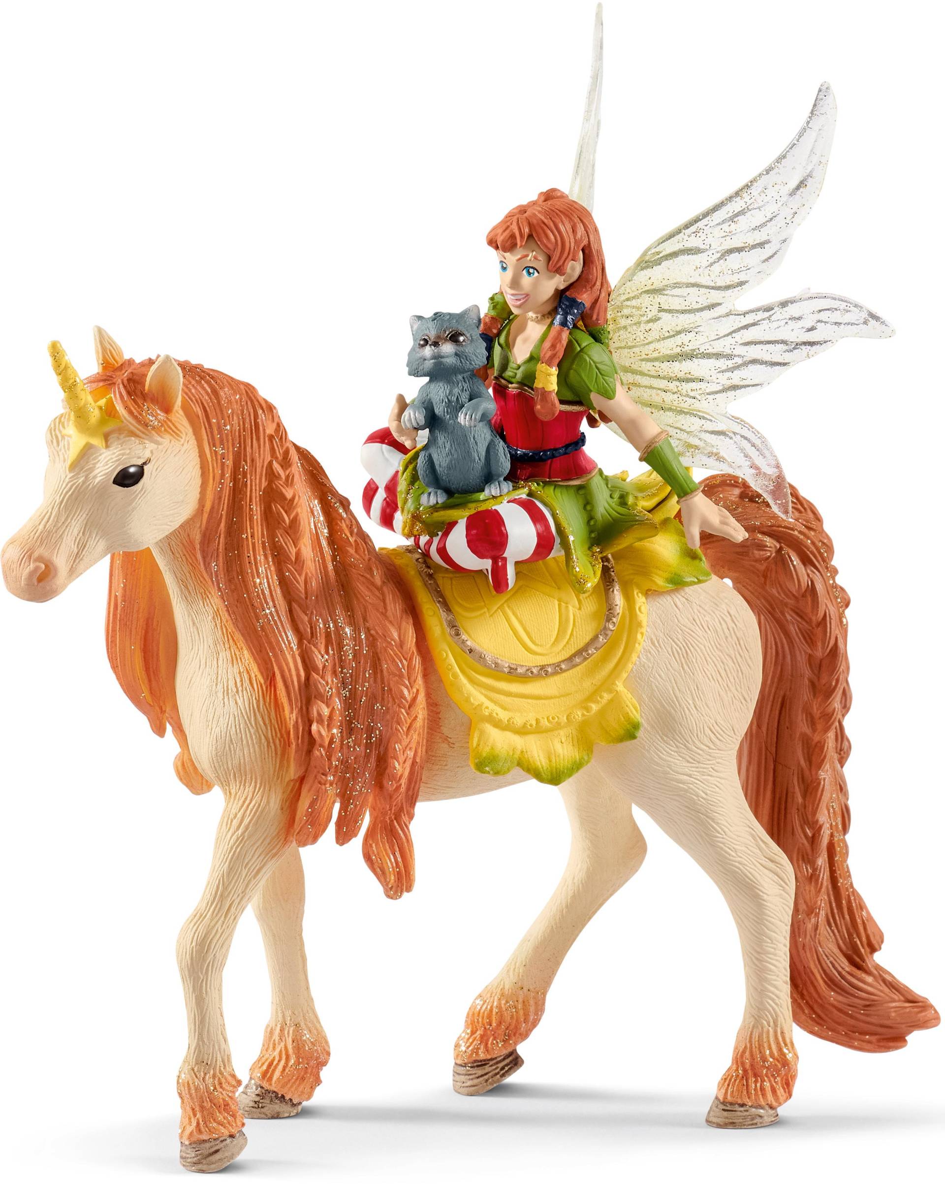 Schleich® Spielfigur »BAYALA®, Marween mit Glitzer-Einhorn (70567)« von Schleich®