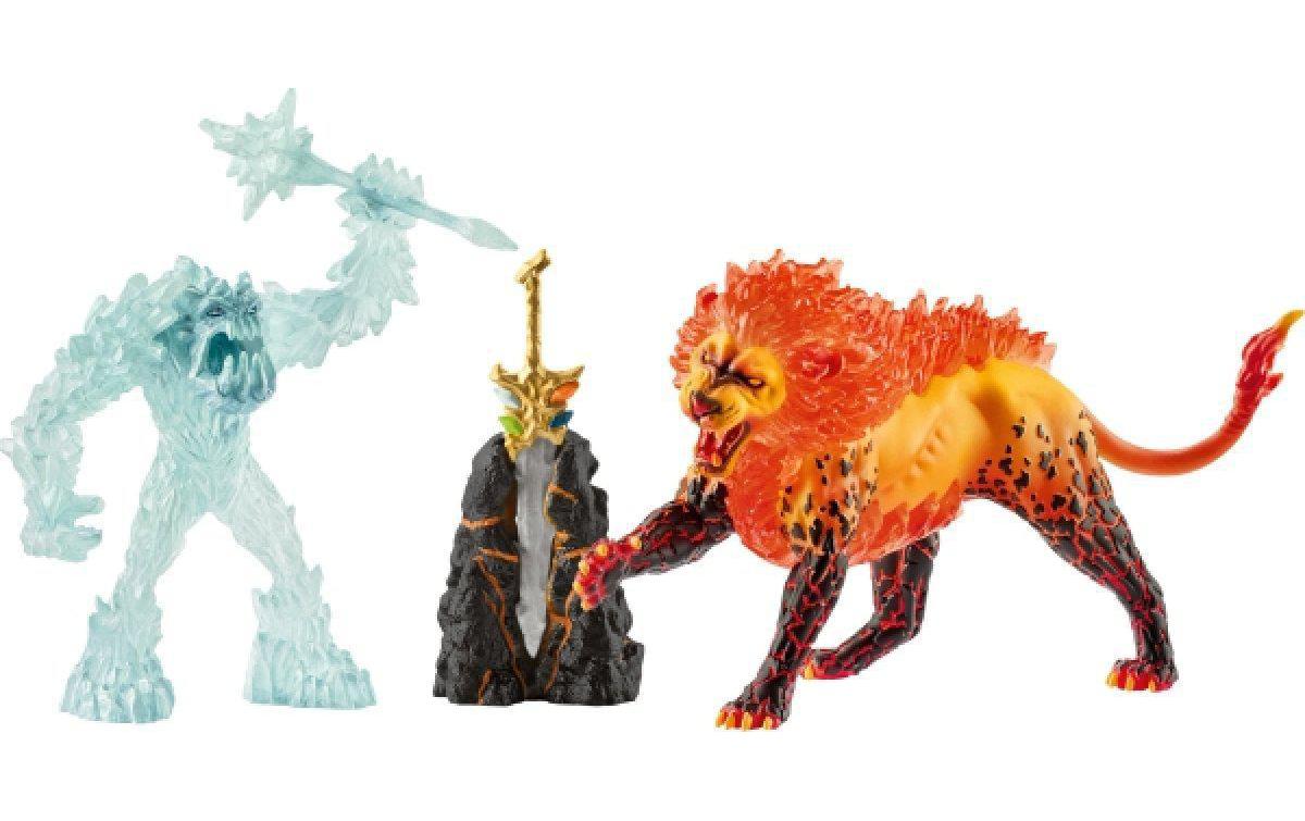 Schleich® Spielwelt »Eldrador Frostmonster vs. Feuerlöwe« von Schleich®