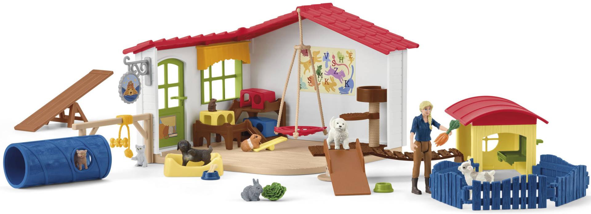 Schleich® Spielwelt »FARM WORLD, Tierhotel (42607)« von Schleich®