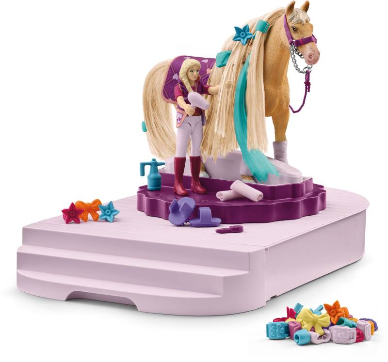 Schleich® Spielwelt »HORSE CLUB, Sofia's Beauties, Pferdepflege Station (42617)«, Made in Germany von Schleich®