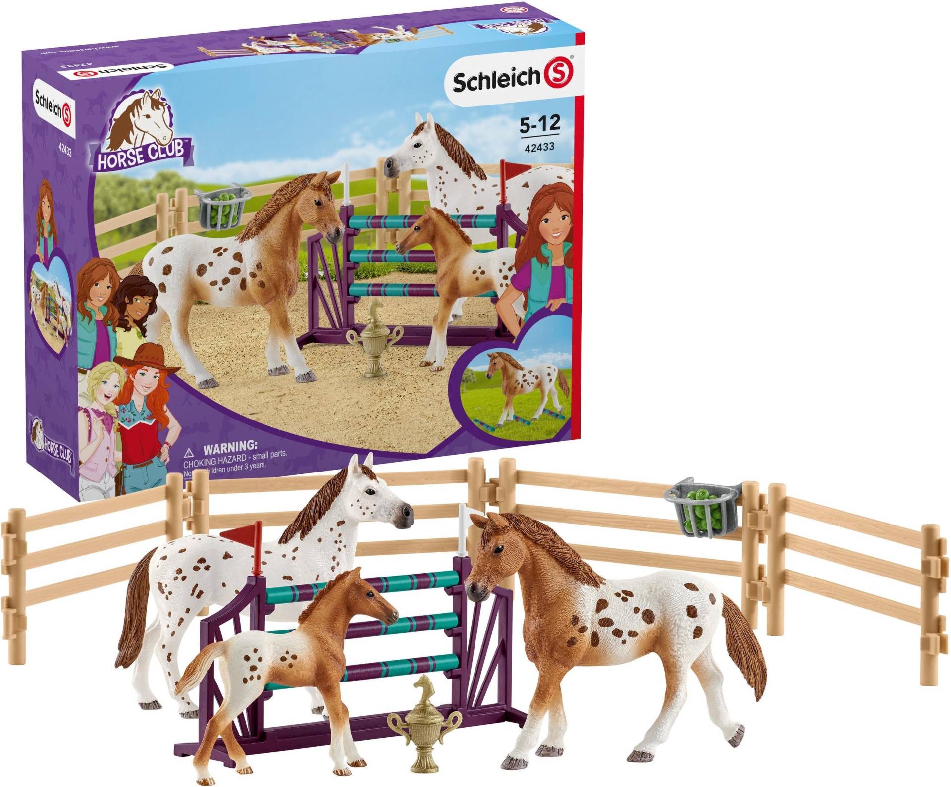 Schleich® Spielwelt »HORSE CLUB, Lisas Turnier-Training (42433)«