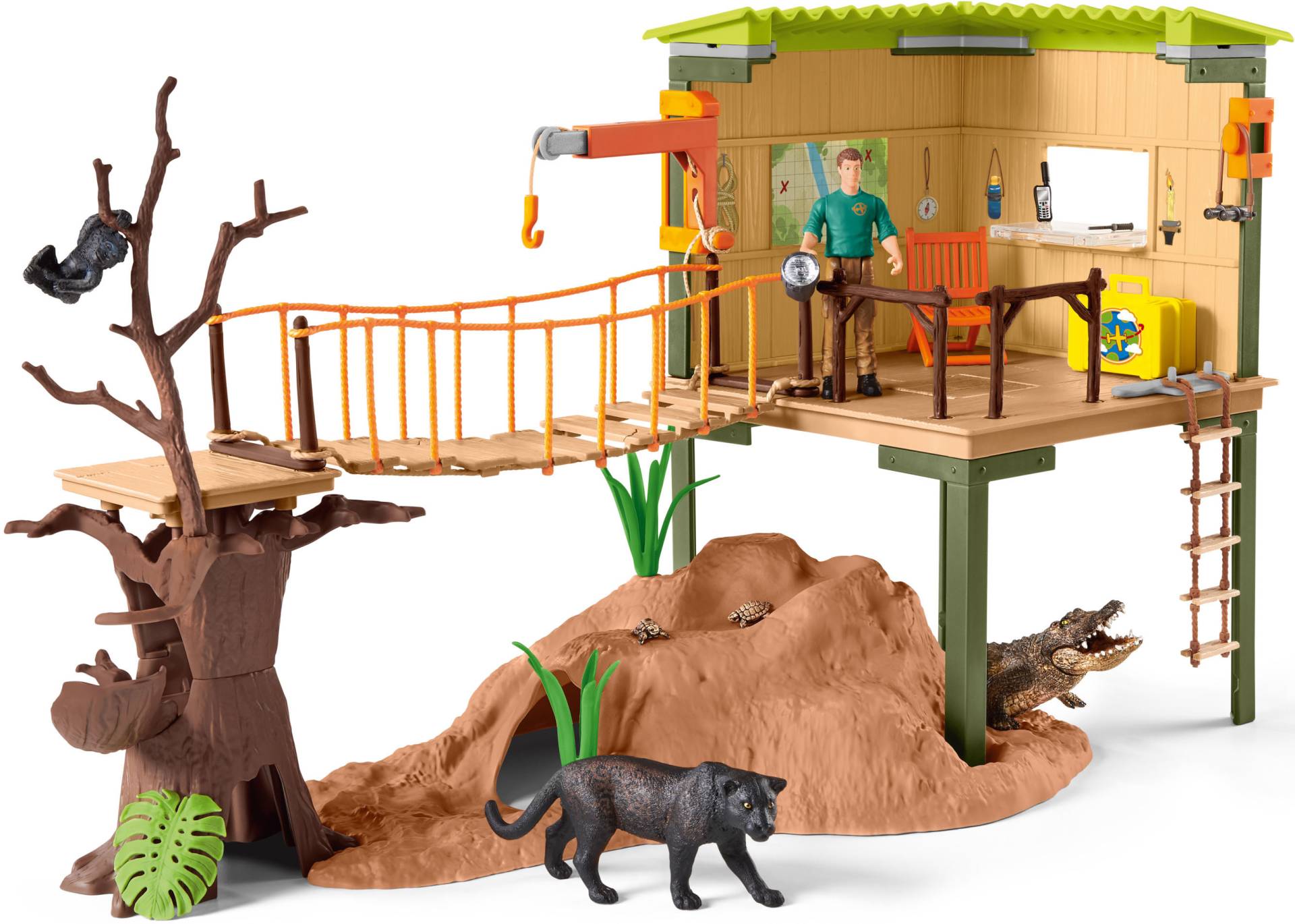 Schleich® Spielwelt »WILD LIFE, Abenteuerstation (42507)« von Schleich®