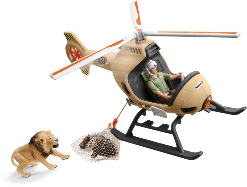 Schleich® Spielwelt »WILD LIFE, Helikopter Tierrettung (42476)«, (Set) von Schleich®