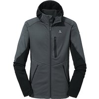 SCHÖFFEL Herren Fleecejacke Lodron M Hoodie grau | 54 von Schöffel