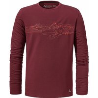 SCHÖFFEL Herren Funktionsshirt Tenzel dunkelrot | 48 von Schöffel