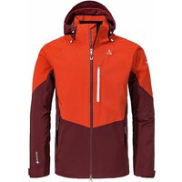 SCHÖFFEL Herren Wanderjacke Gaschurn GTX 2L Hoodie orange | 48 von Schöffel