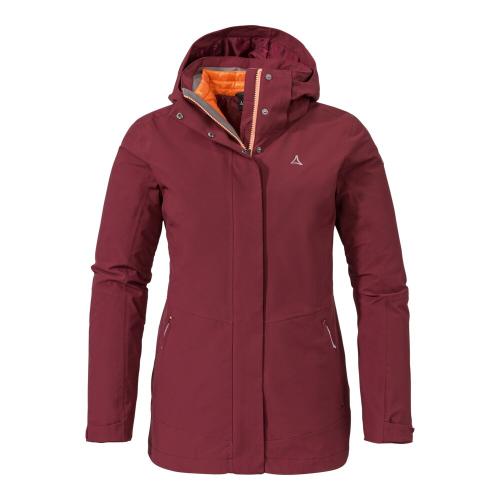 Schöffel 3in1 Jacket Auerspitz L - rot (Grösse: 36) von Schöffel