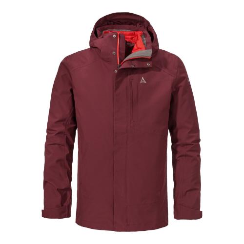 Schöffel 3in1 Jacket Auerspitz M - rot (Grösse: 54) von Schöffel