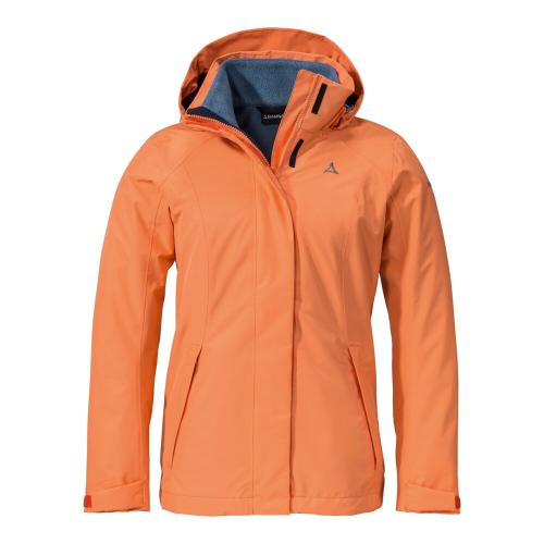 Schöffel 3in1 Jacket Partinello L - orange (Grösse: 34) von Schöffel