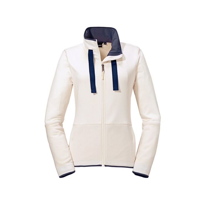 Schöffel Damen Fleecejacke Pelham L, offwhite, 42 von Schöffel