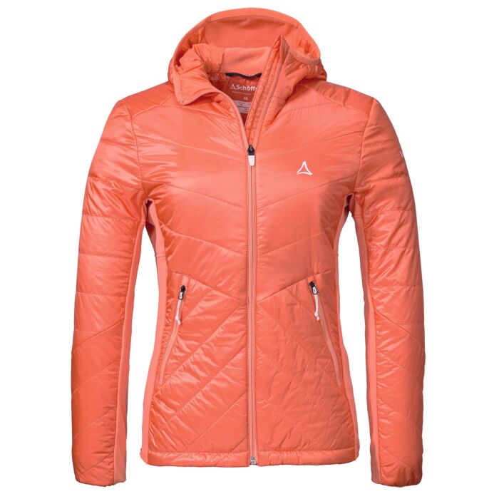 Schöffel Damen Jacke Stams L, orange, 38 von Schöffel