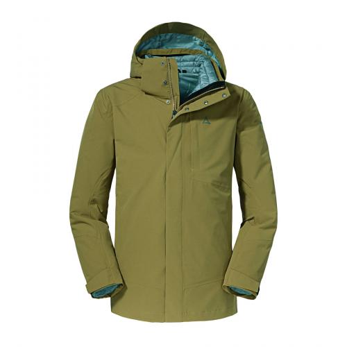 Schöffel Doppeljacke 3in1 Regenjacke Auerspitz M - braun (Grösse: 48) von Schöffel