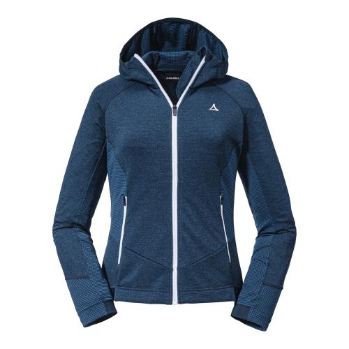 Schöffel Fleece Hoody Forillon L - blau (Grösse: 40) von Schöffel